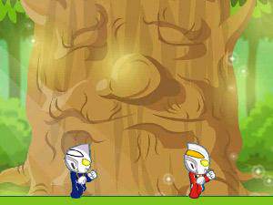 奥特曼双人大冒险_u7u9小游戏