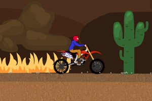 沙漠摩托车挑战