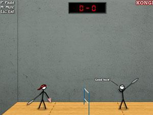 火柴人打羽毛球2_iask小游戏