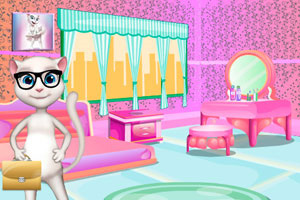 安吉拉布置新房