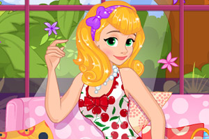 迪士尼公主的新妆