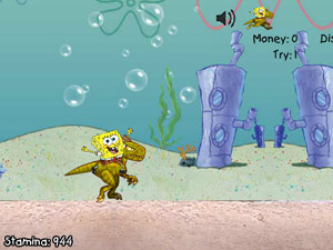 海绵宝宝恐龙骑士