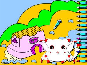 大画G游之潘多拉上色