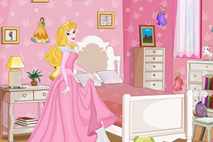 欧若拉公主布置房间