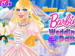 芭比婚礼的多款造型