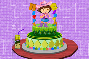 给朵拉的生日蛋糕