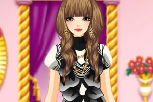 穿得像一个女王