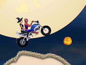 蜘蛛侠摩托带女友