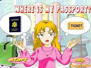 找护照机票