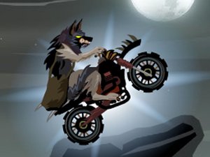 野狼骑摩托