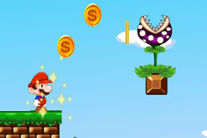马里奥搜集金币