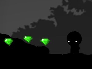 黑暗里的绿钻石