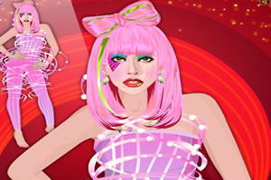 Lady Gaga惊艳妆容