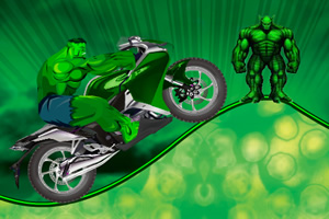 绿巨人狂暴摩托车选关版