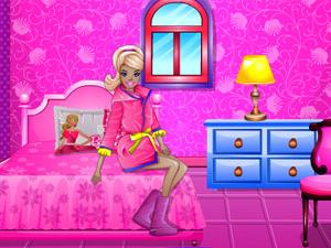 芭比的粉红色卧房