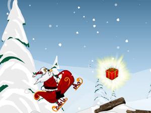 圣诞老人开雪橇