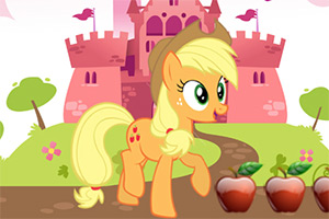 小马冒险吃苹果