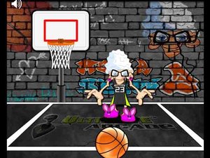 老奶奶打篮球