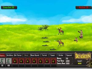 高级战争之原始防御战