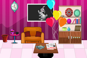 逃离粉红色拼图房间