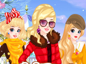 三姐妹冬装时尚