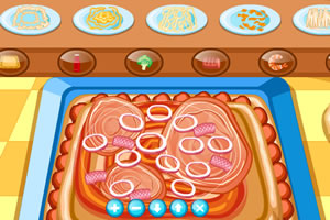 设计制作方形披萨