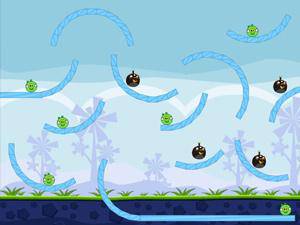 愤怒的小鸟炸绿猪2关卡全开版