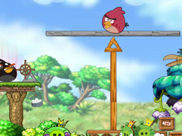 愤怒的小鸟之平衡木