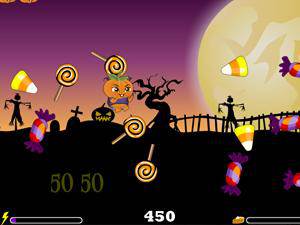 南瓜宝贝踩糖果