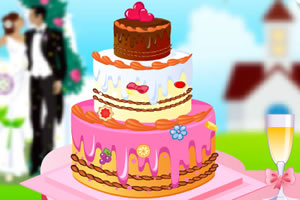 浪漫婚礼蛋糕
