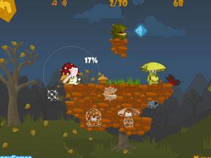 消灭疯狂的蘑菇关卡全开版