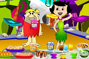 原始人露天餐厅