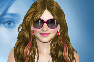 达科塔·范宁化妆