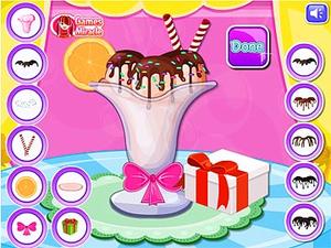 制作榛子冰淇淋