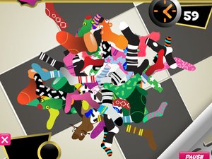 彩色袜子消消看