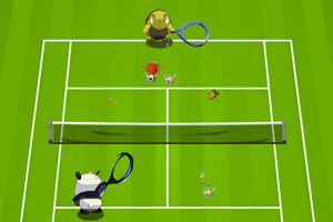 熊猫乌龟网球赛