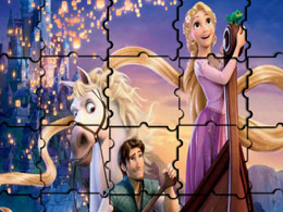 美丽的公主拼图