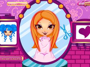 清纯少女换发型