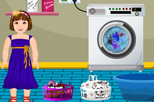 汉娜洗衣服
