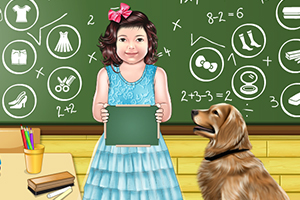 宝贝茱莉亚学数学