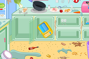 打扫厨房3