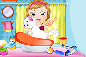 梅莉萨照顾宠物