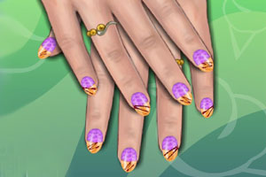 可爱的指甲设计