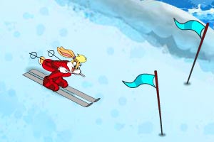 兔小妹障碍滑雪赛