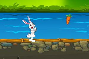 小白兔爱吃萝卜