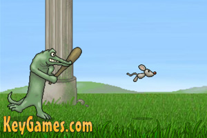 鳄鱼棒球打老鼠